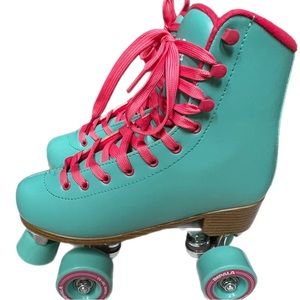Impala Quad Roller Skates Aqua Womens 7 Indoor/Outdoor use